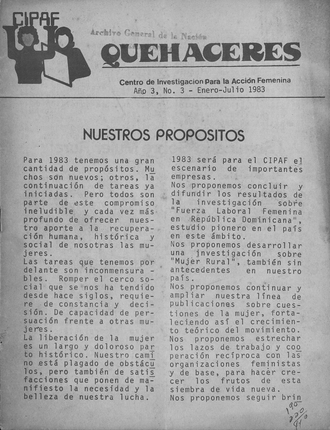 Portada del Núm. 3