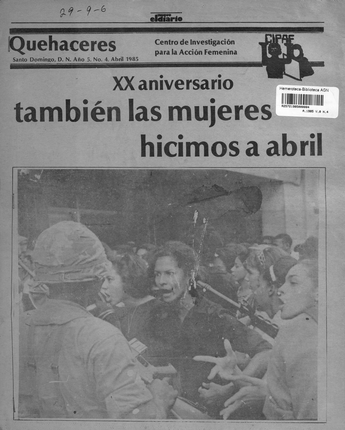 Portada del Núm. 5