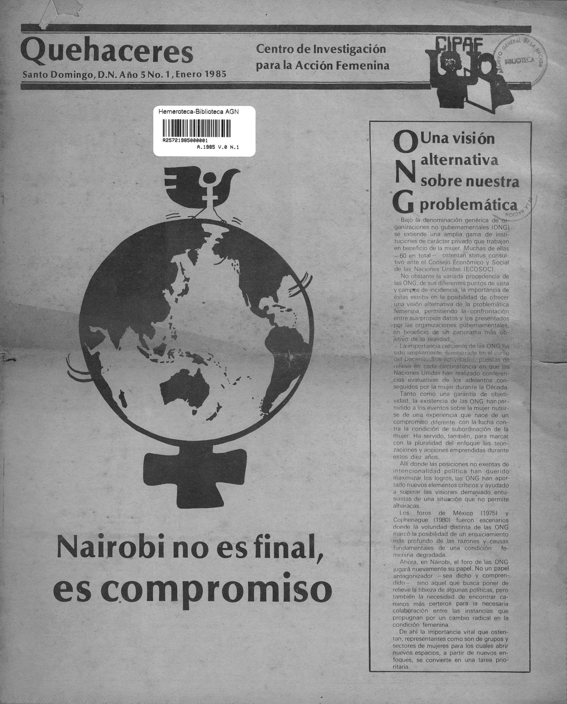 Portada del Núm. 7