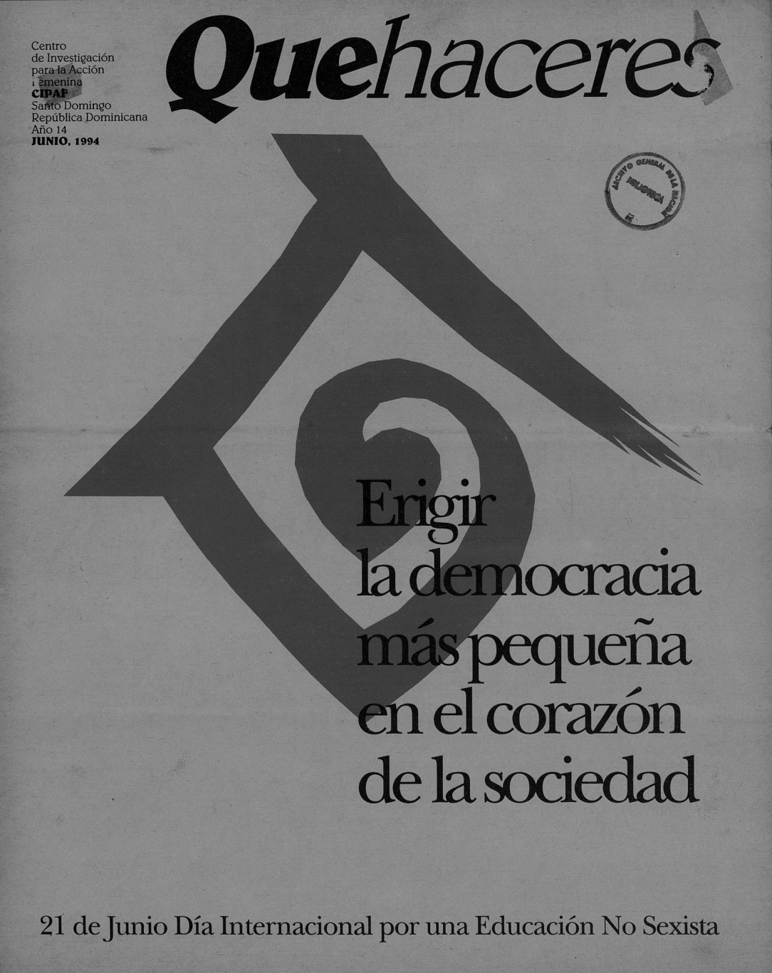 Portada del Núm. 21