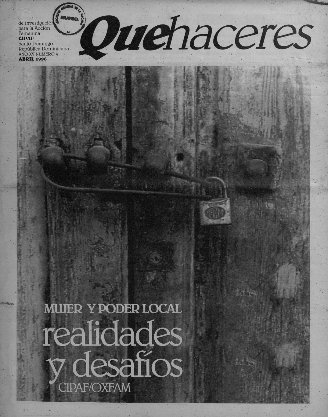 Portada del Núm. 31
